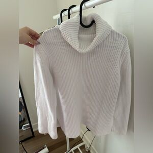 Dynamite Soft Cream Turtleneck Sweater
